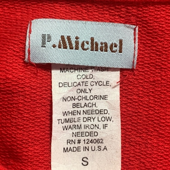 Arkansas Razorbacks Women's Jacket Small Full Zip Mock Collar Bling Made in USA - Picture 11 of 13